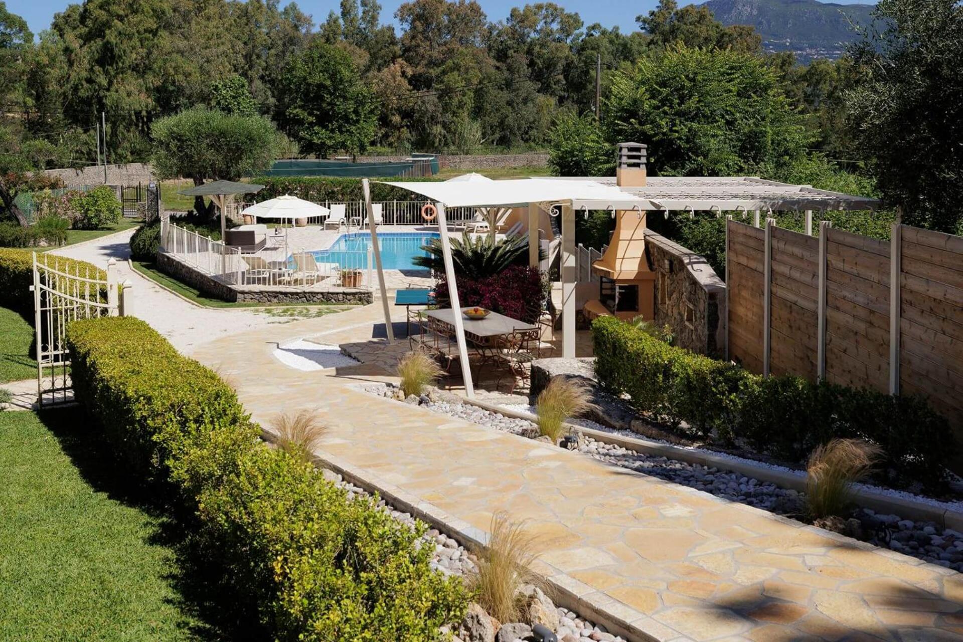 Villa St Nicholas House With Private Heated Pool Dassia  Exterior photo